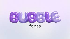 bubble font