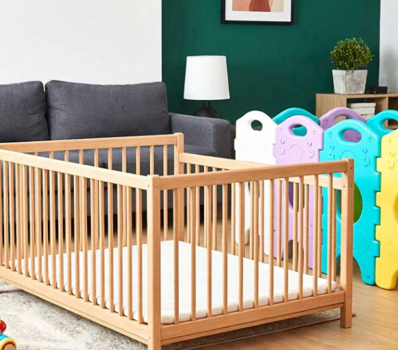 Wooden Baby Playpen 60x70 Inch