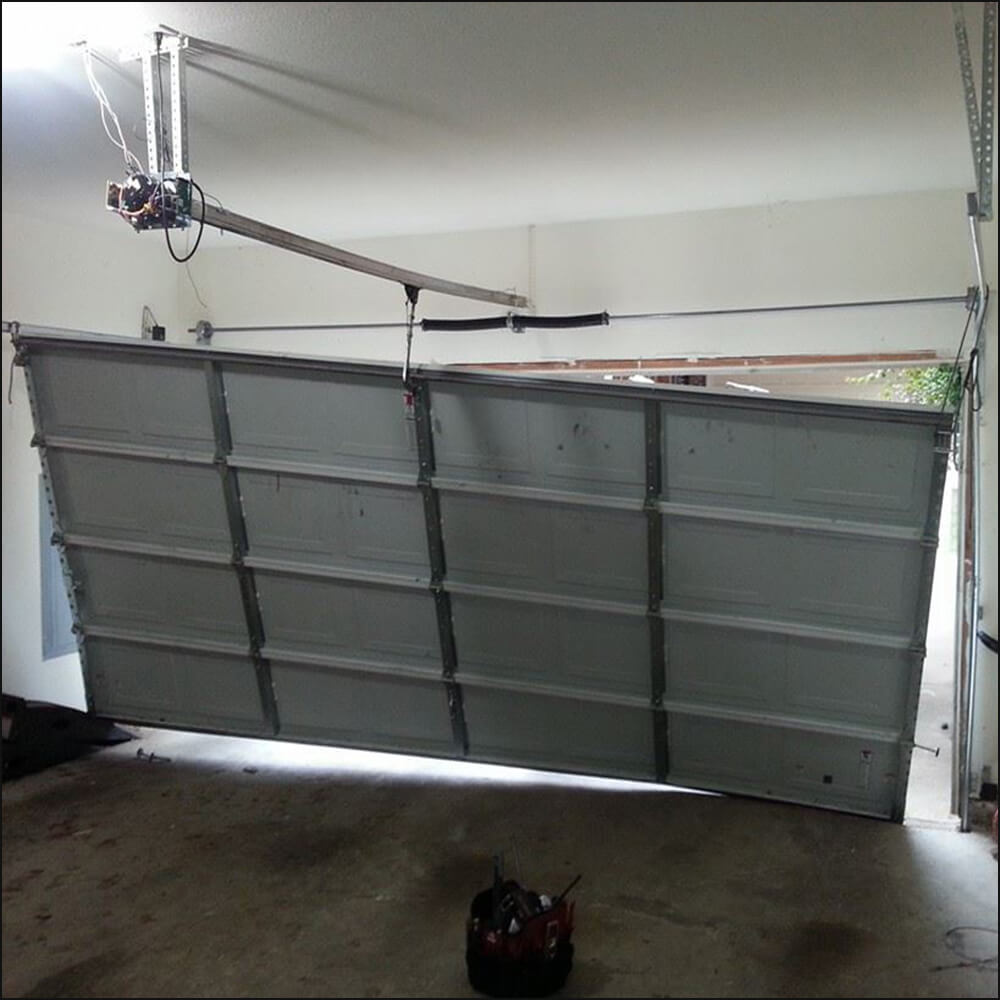 Garage Door on Track