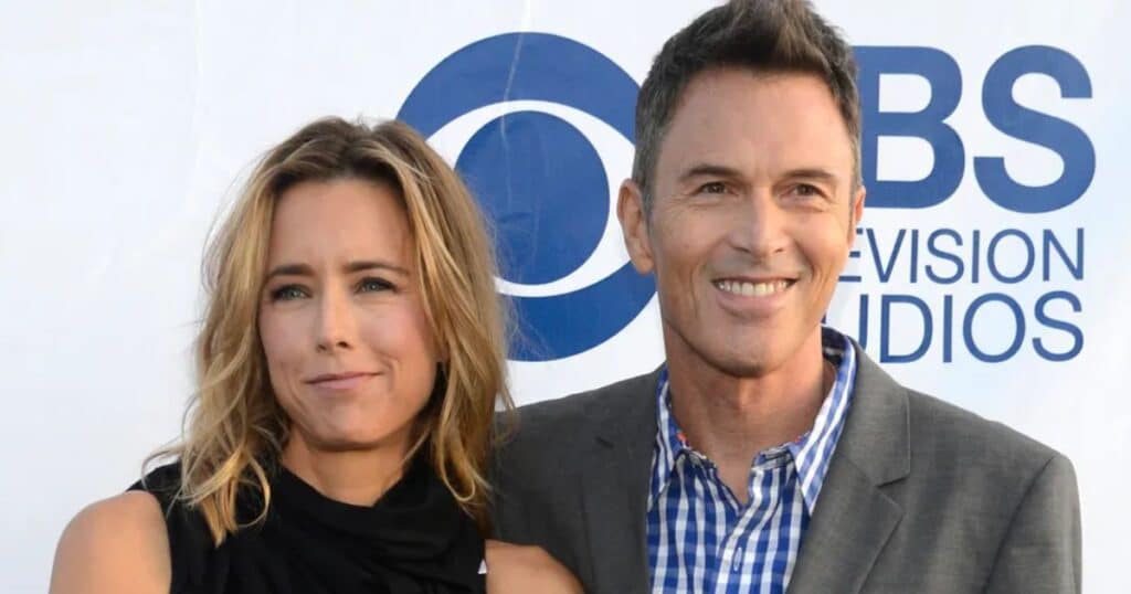 Tea Leoni and Tim Daly