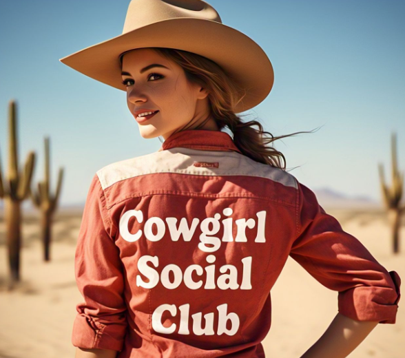 Cowgirl Social Club Shirt Design