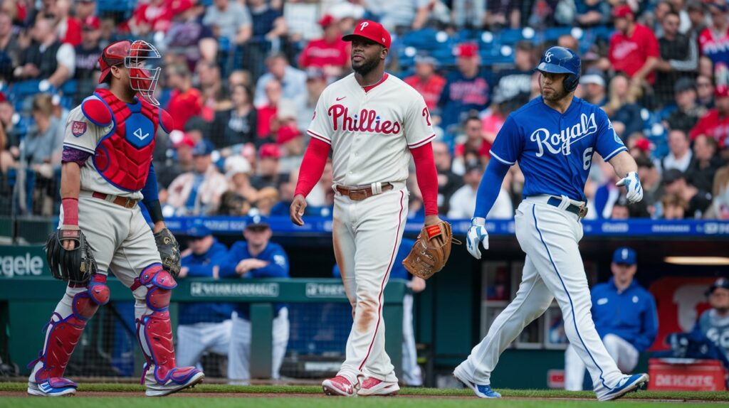 Phillies vs Kansas City Royals Match Player Stats