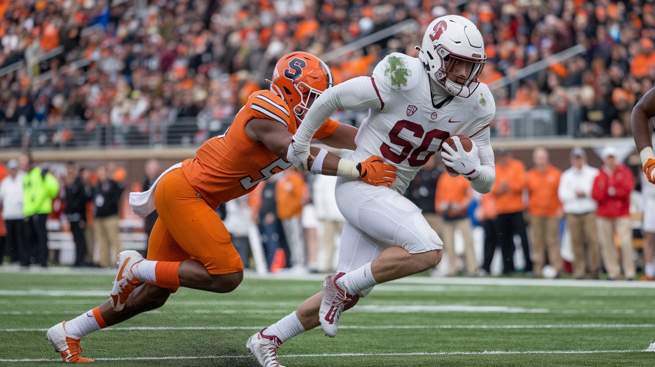 Stanford Cardinal Football vs Syracuse Orange Football Match Player Stats