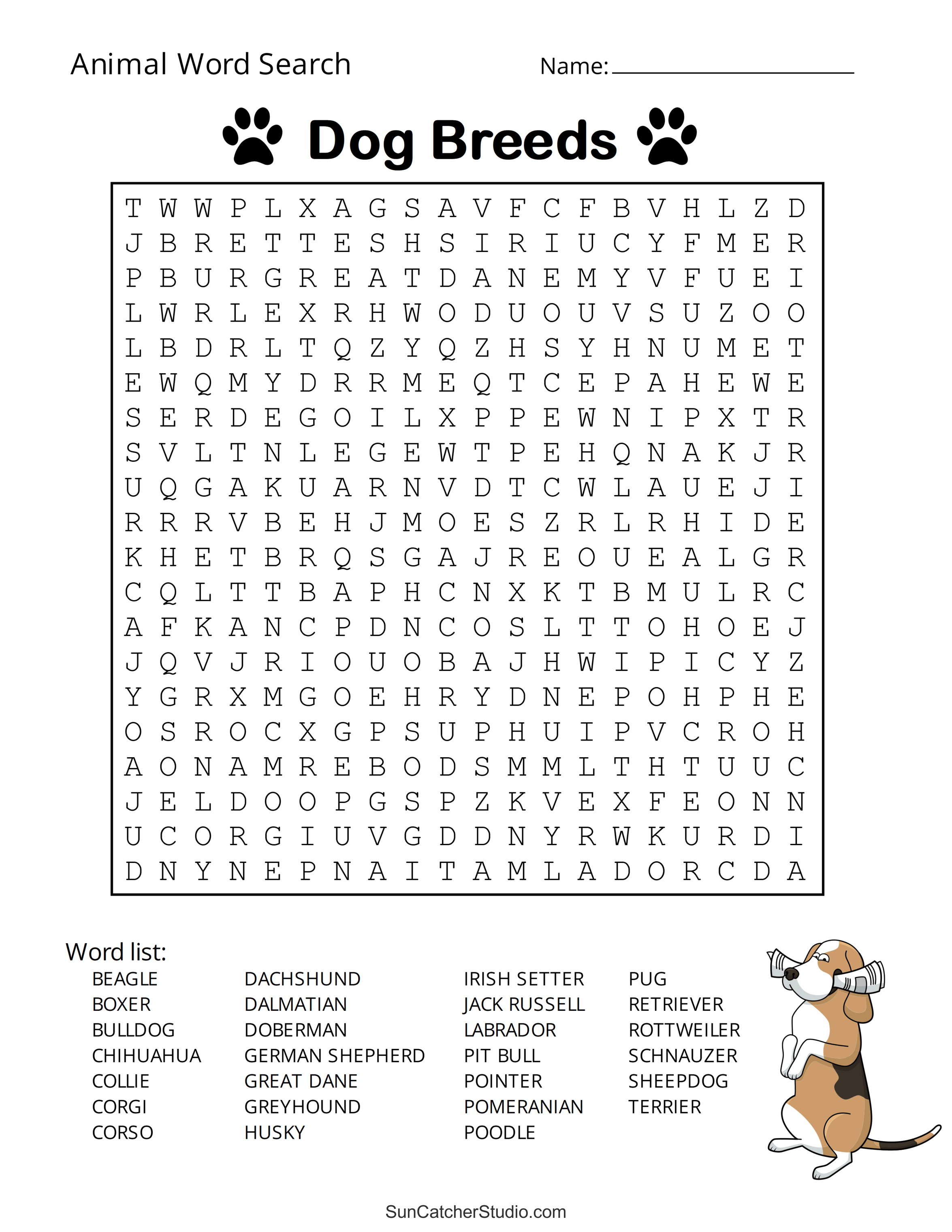 Hard Word Search